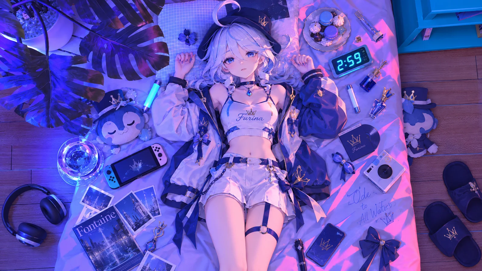 芙宁娜躺